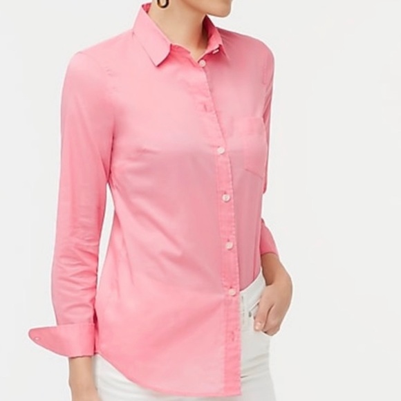 JCrew Factory Cotton Shirt in Perfect Fit - Picture 4 of 10